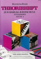 Theorieheft Stufe 1 zur Basis Klavierschule